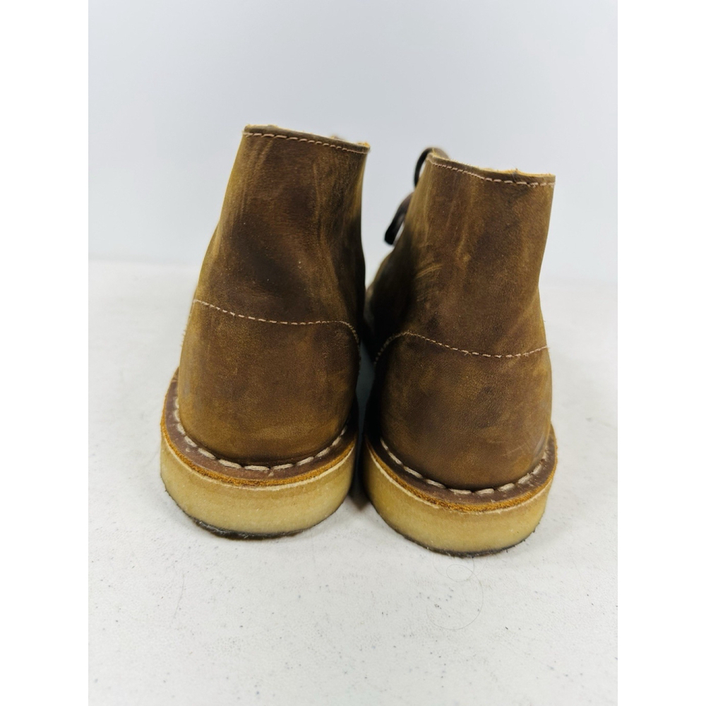 Clarks Women's Desert Boot Chukka in Beeswax Brown Size 8,5M EUC Scuffed - Picture 5 of 8